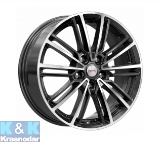 Колесный диск K&K Эрфурт-оригинал (КС898) 7x17/5x114.3 ET48.5 D67.1 алмаз черный