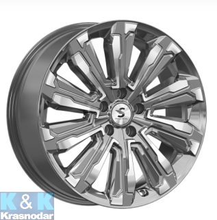 Колесный диск SKAD Humber 8x20/5x114.3 ET35 D60.1 diamond gloss graphite