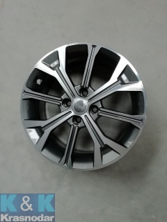 Колесный диск K&K Кавказ (КС988) 6.5x16/4x100 ET45 D54.1 алмаз антрацит