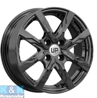 Колесный диск Wheels UP UP122 (КС1092) 6х15/4х114.3 ЕТ40 D66.1 New Black