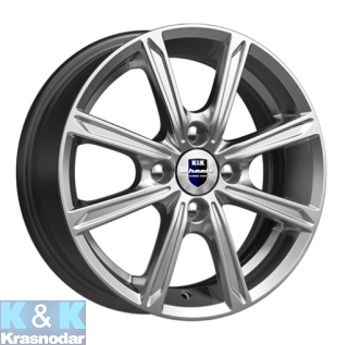 Колесный диск K&K Флэш (КС710) 5x13/4x114.3 ET45 D69.1 дарк платинум