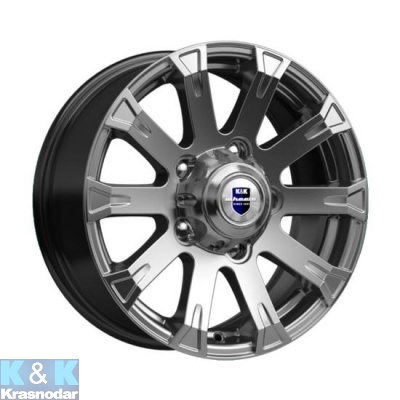Колесный диск K&K Байкал (КС601) 7x16/5x139.7 ET35 D108.5 дарк платинум