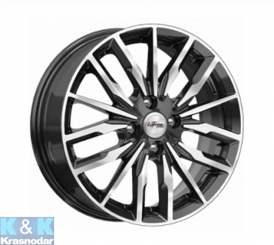 Колесный диск iFree Миконос (КС946) 6x16/5x100 ET38 D57.1 Блэк Джек