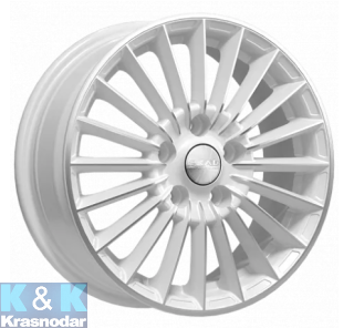 Колесный диск SKAD Веритас 6x15/4x100 ET45 D67.1 алмаз белый