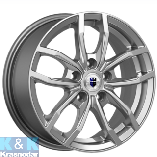 Колесный диск K&K Фрост (КС1048-01) 6.5x15/5x108 ЕТ50 D63.35 дарк платинум