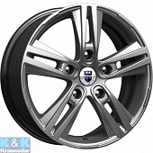 Колесный диск K&K Прайм (КС721) 6.5x17/5x114.3 ET45 D66.1 дарк платинум
